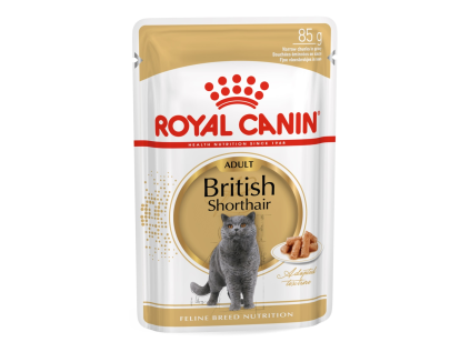 Royal Canin British Shorthair gravy ve šťávě 85 g