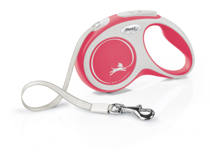 Flexi New Comfort S pásek 5 m/15 kg červené