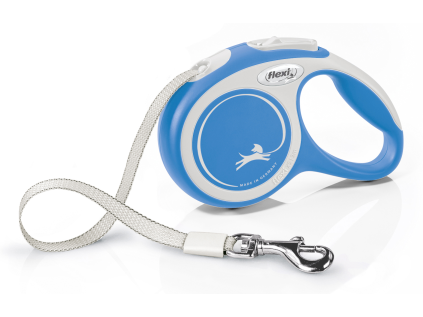 Flexi New Comfort XS pásek 3 m/12 kg modré