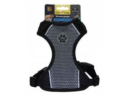 Postroj Gimborn Komodo XXS 30-40 cm černý