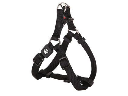 Postroj Gimborn Nylon X 2,5x65-99cm černý