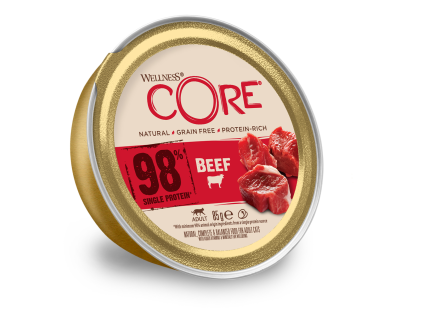 Wellness Core 98% hovězí receptura 85 g
