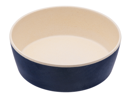 Bambusová miska Beco Bowl, modrá L (18,5 cm/1,65 l)