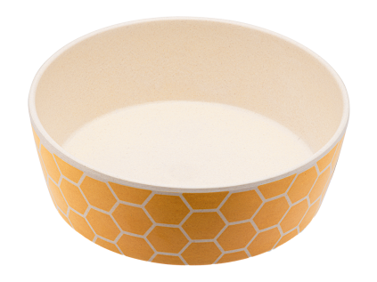 Bambusová miska Beco Bowl, včelí plástev L (18,5 cm/1,65 l)