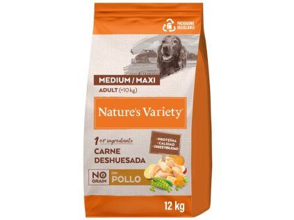 40290 nature s variety selected pro stredni psy s kurecim 12 kg