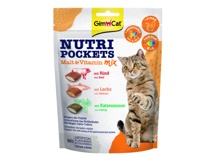 Gimcat Nutri Pockets Malt & Vitamin Mix 150 g
