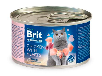 Brit Premium by Nature cat chicken with Hearts 200 g