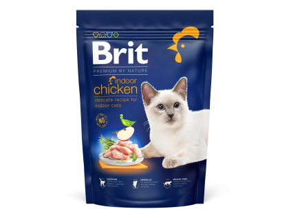 Brit Premium by Nature Cat Indoor Chicken  800 g