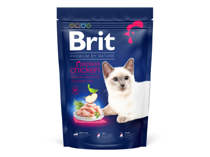 Brit Premium by Nature Cat Sterilized Chicken 1,5 kg