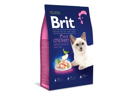 Brit Premium by Nature Cat Adult Chicken 8 kg