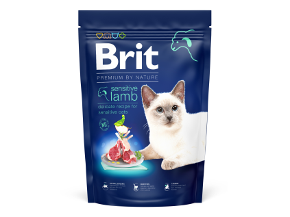 Brit Premium by Nature Cat Sensitive Lamb 1,5 kg