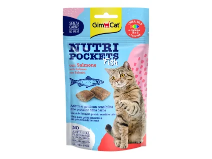 Gimcat Nutri pockets losos 60g