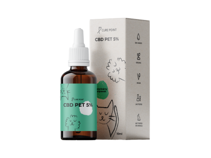 Curepoint CBD olej 5 % bez příchutě 10 ml