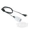 Trixie Porcelánová objímka Pro Socket do 250 W, 1,8 m